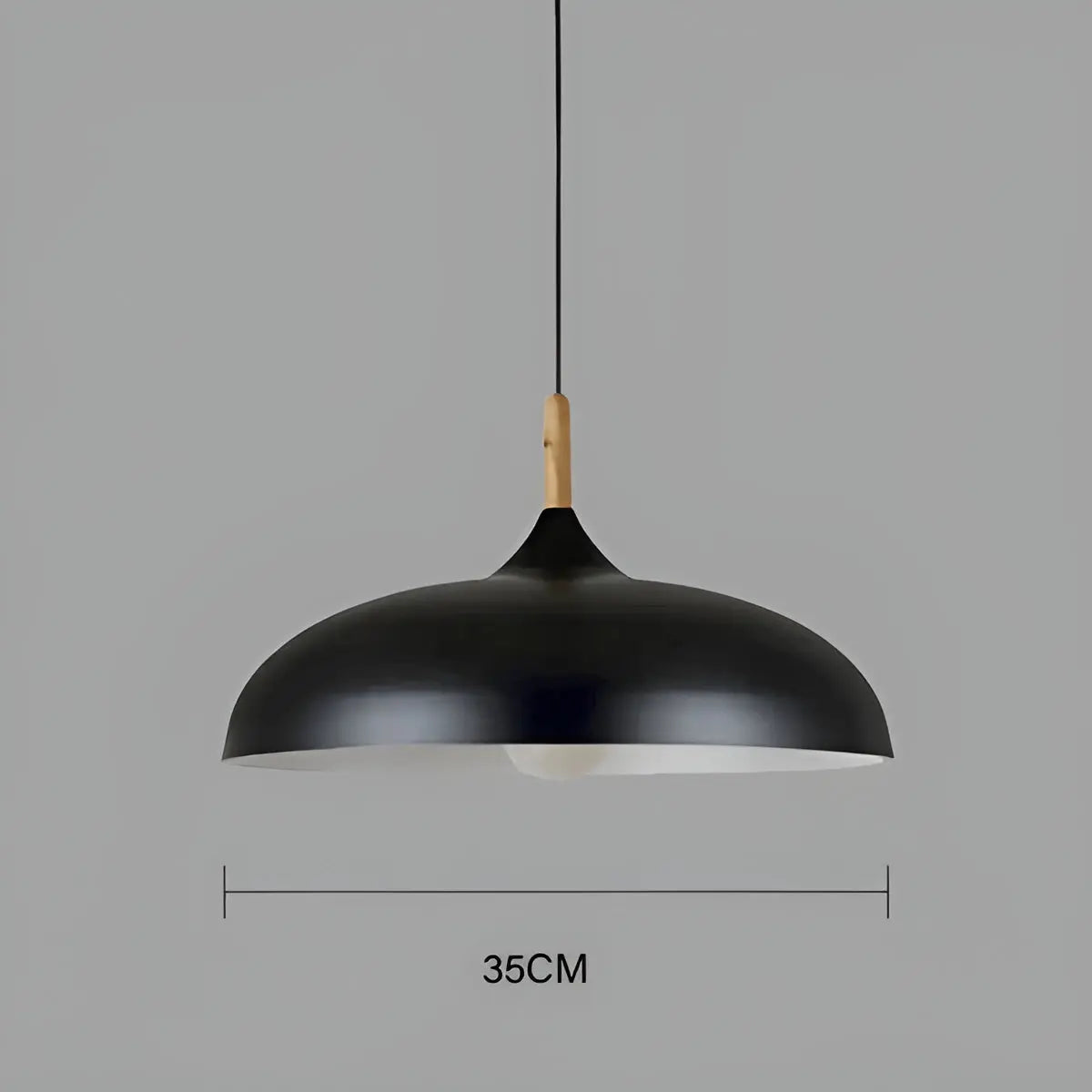 Scandinavian Oak LED Ceiling Lamp - Oak Pendant Ceiling