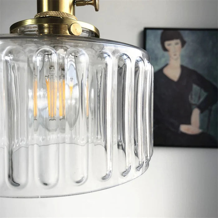 CrystalGlare Crystal Pendant Light - Vintage Glass