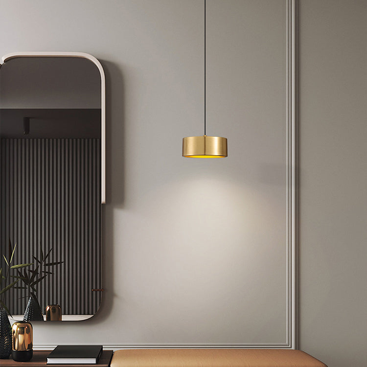 Modern Iron Hanging Lamp | Minimalist Design with Integrated LED Lighting | Stylish Fixture for Elegant Interiors 8