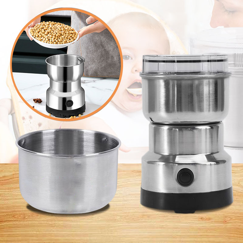 Modern Kitchen | Portable Multifunctional Grinder with Powerful Motor | Efficient Grinding for Coffee, Spices, and Grains 5