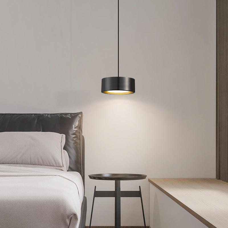 Modern Minimalist | Black Pendant Light with Integrated LED | Stylish Hanging Lamp for Elegant Interiors 1