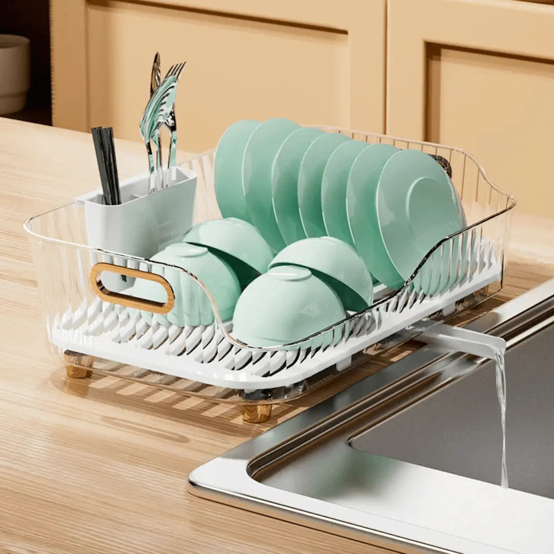 DryEase Modern Dish Drying Rack