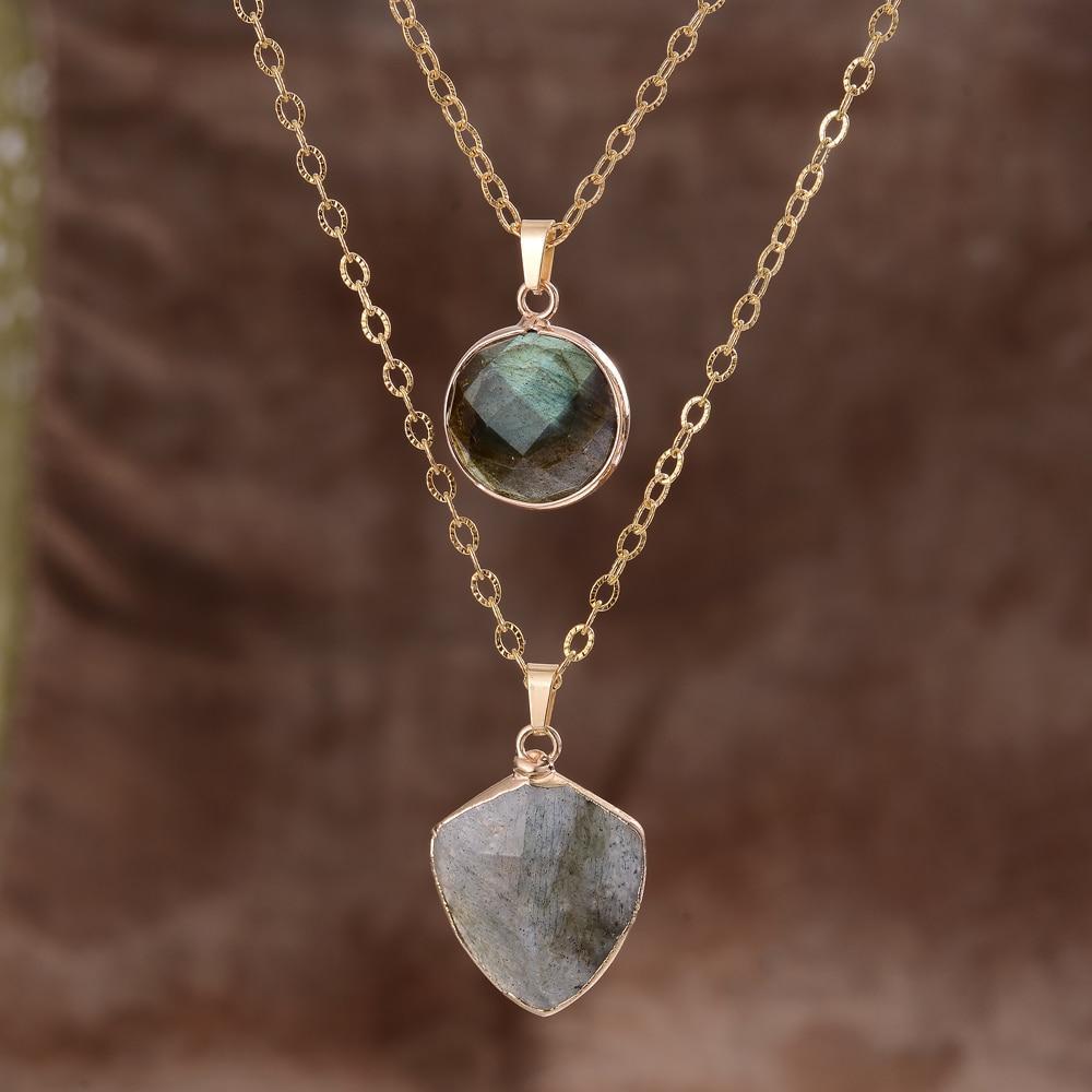 Valoria Labradorite Pendant Necklace