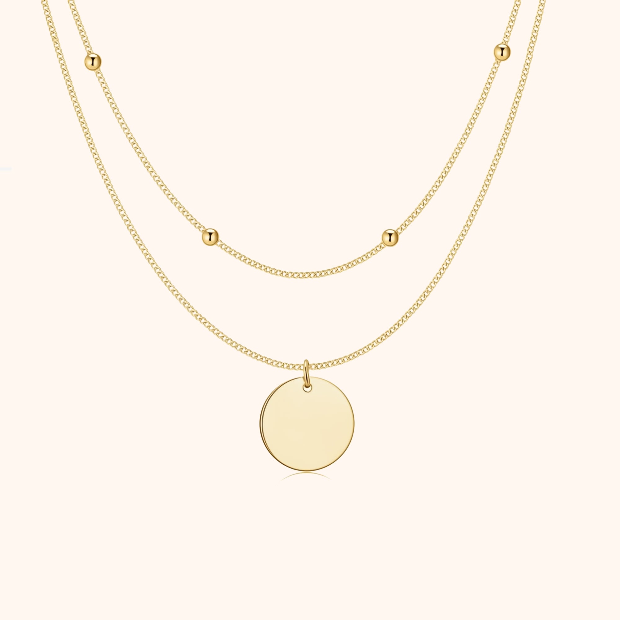 Amélie - Double Locket Necklace for Women