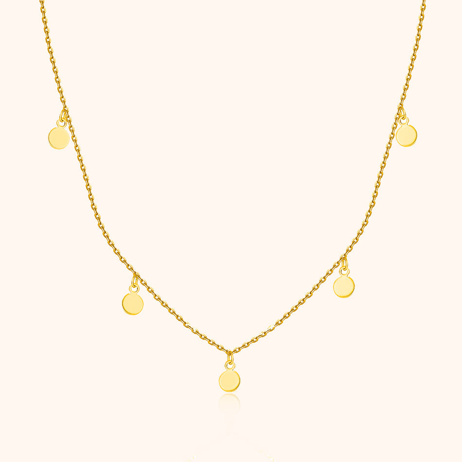 Aylin - Delicate Circle Necklace for Women