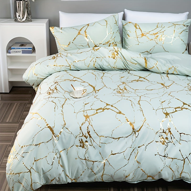 Silky Duvet Cover Set - Elegant & Comfortable