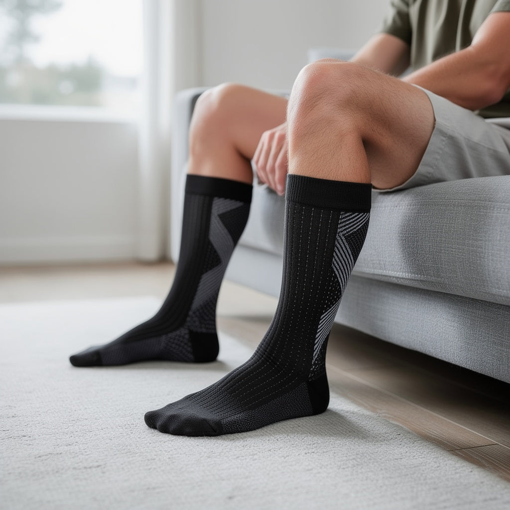 Nano Compression Socks - Targeted Support for Men - Best Compression Socks for All-Day Comfort 0