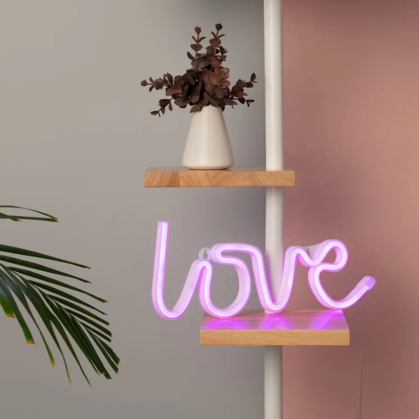 LoveGlow Neon Letters - Romantic Ambient Wall Light