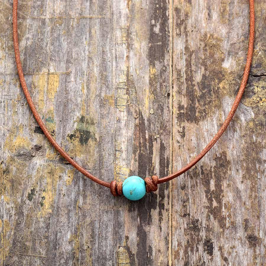 Calista Turquoise Choker Necklace