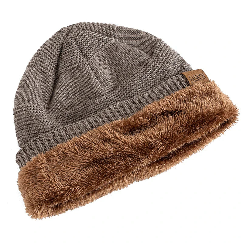 FrostFit Beanie - Warm Fur-Lined Winter Hat
