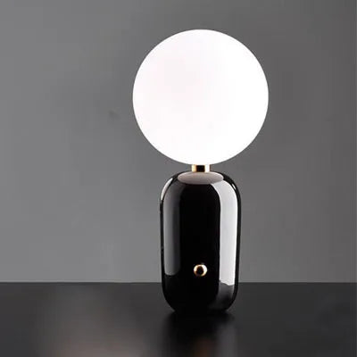 WinterGlo Table Lamp - Scandinavian Glass Design