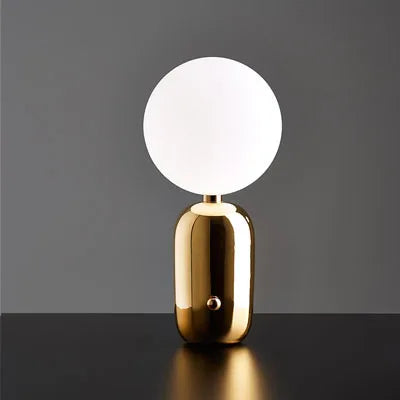 WinterGlo Table Lamp - Scandinavian Glass Design