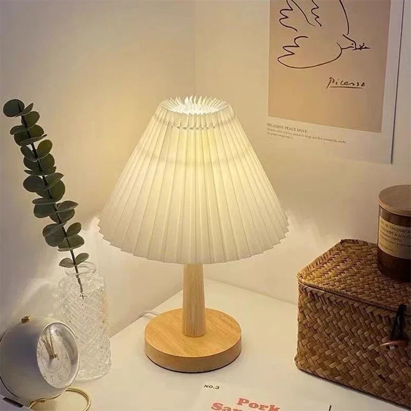 Shadelight Table Lamp - Minimalist Fabric Accent Lamp