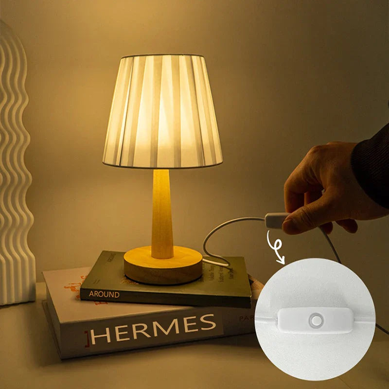 Dimmable LED Table Lamp - Bedroom & Living Room Light