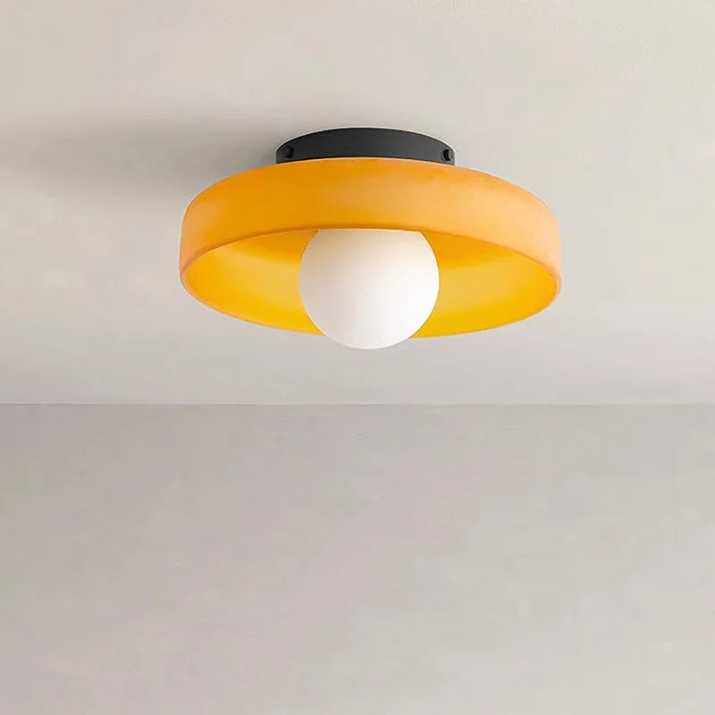 GlassGlow Table Lamp - Nordic Glass Accent Light
