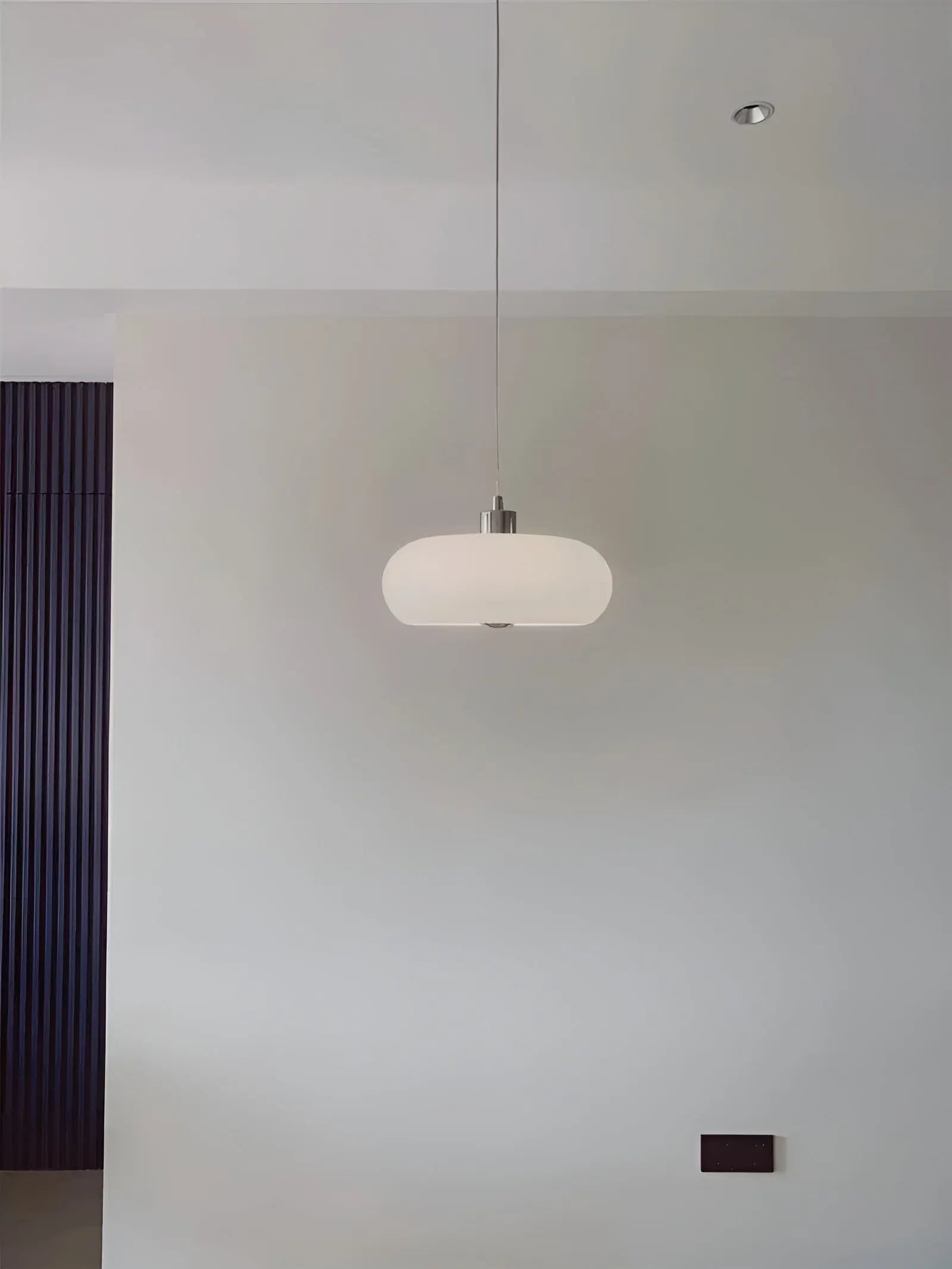 Retro Glass LED Pendant Lamp - Retro Glass Hanging Light