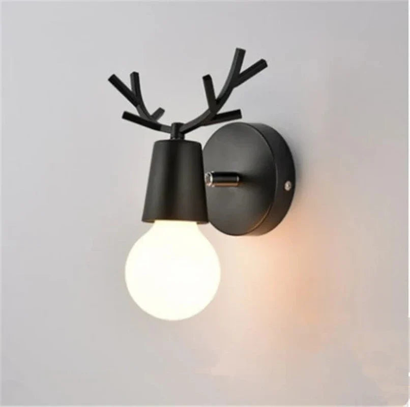 StagGlow – Rustic Antler Wall Sconce | Elegant Lodge Lighting