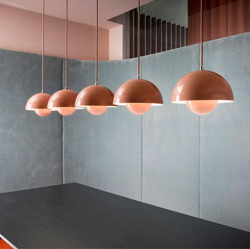 Nordic Dome Pendant Light | Modern Kitchen Pendant Lighting with Adjustable Height | Stylish Illumination for Any Room 4