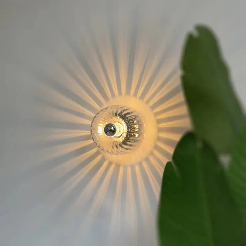 Nordic Glow | Wall Lamp with Glass Shade & Modern Design | Stylish Sconce Light for Ambient Illumination 7