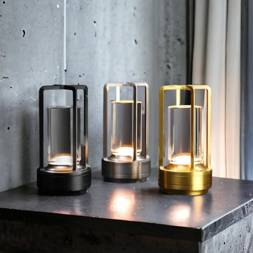 NordicaGlow | Elegant Portable Cordless Bedside Table Lamp 2