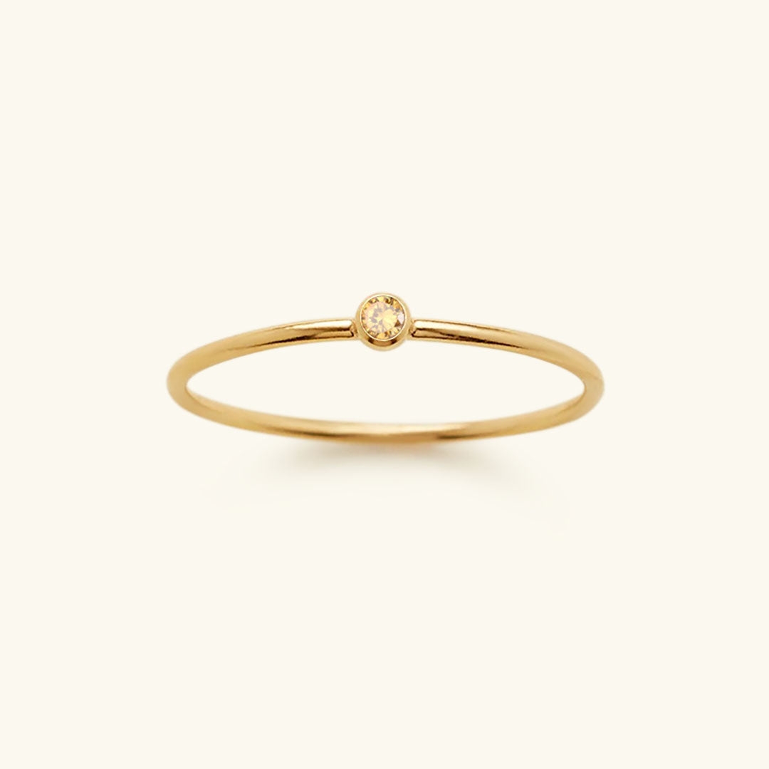 Celestia - Birthstone Ring with Celestial Elegance for Women