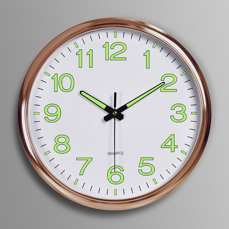Silent Classroom Clock 30cm - Glow-in-Dark Clock