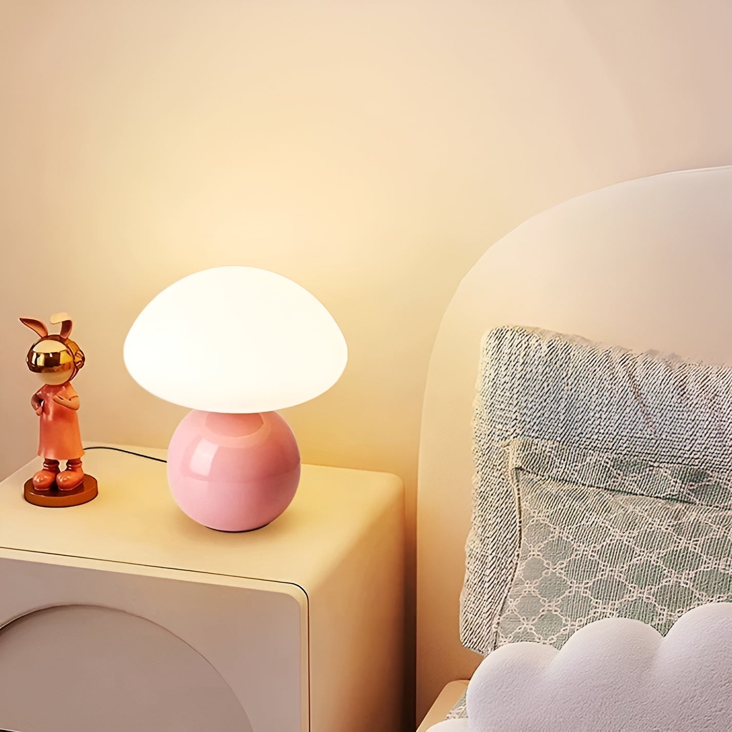 Elegant Mushroom LED Lamp - Warm Ambient Light