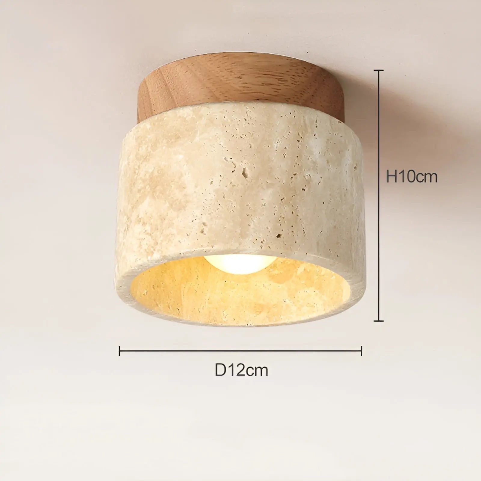 ZenGlow Japanese LED Ceiling Light - Japanese Ambient