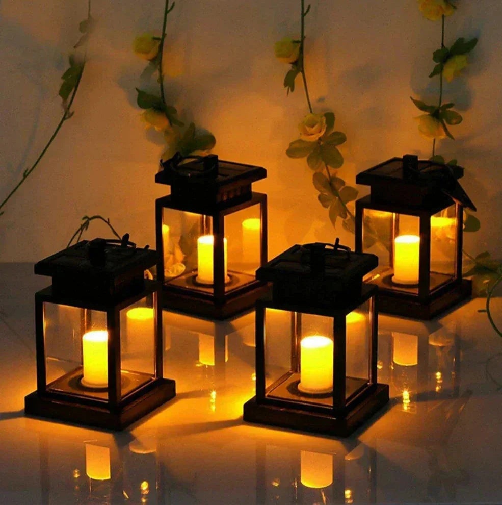 Lumière Elegant Solar Outdoor Lantern