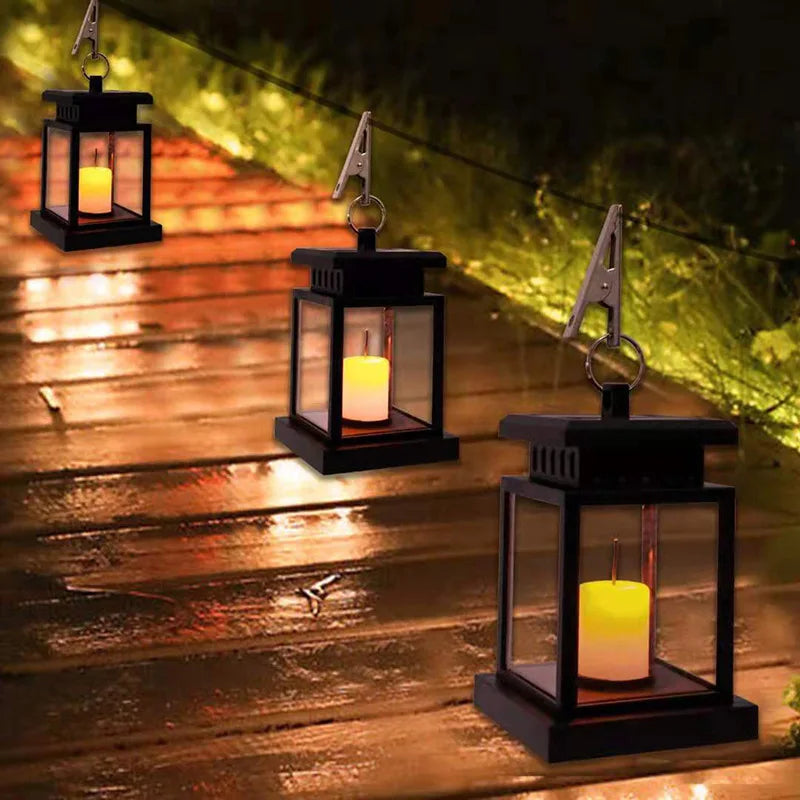 Lumière Elegant Solar Outdoor Lantern