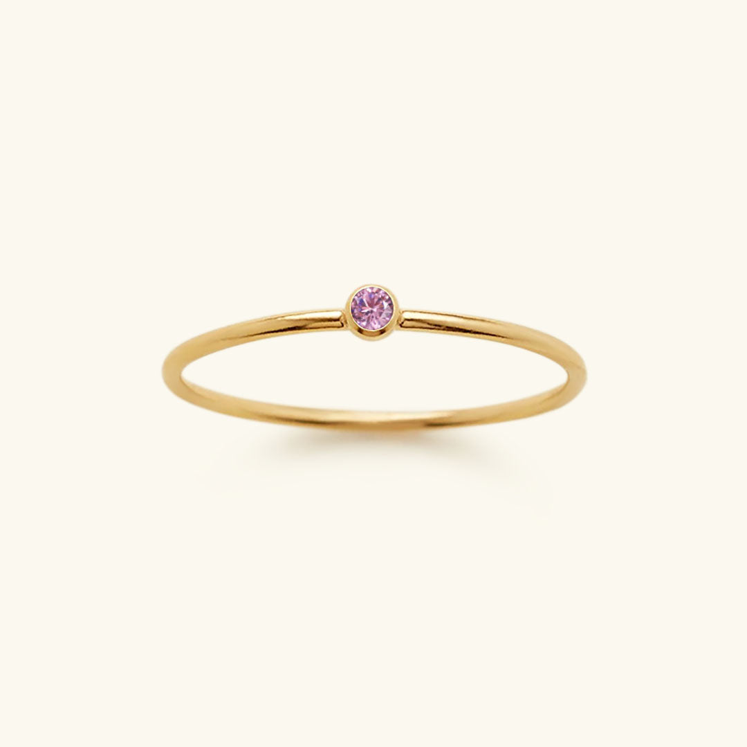Celestia - Birthstone Ring with Celestial Elegance for Women