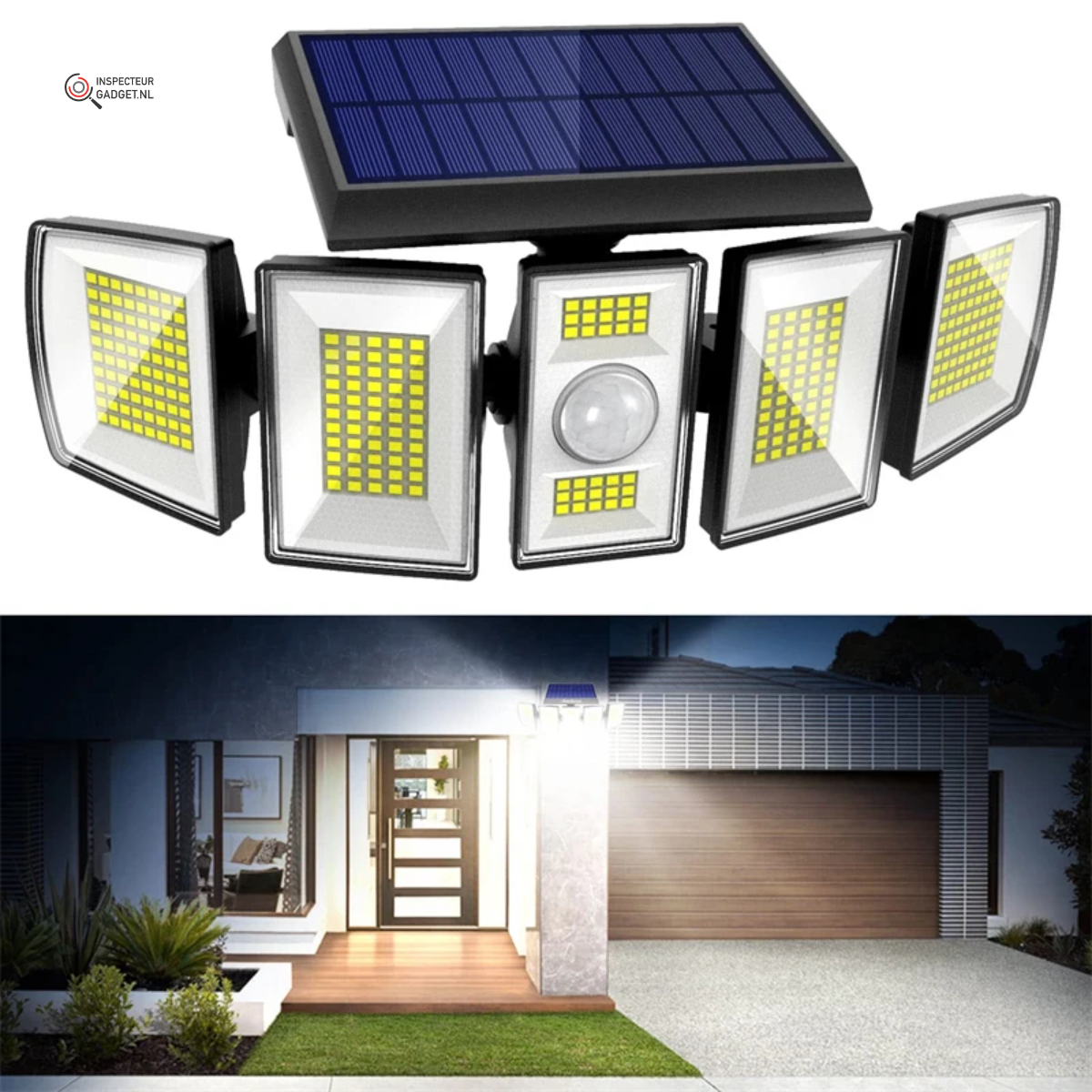 Solar Surveillance Light - Wireless Motion LED