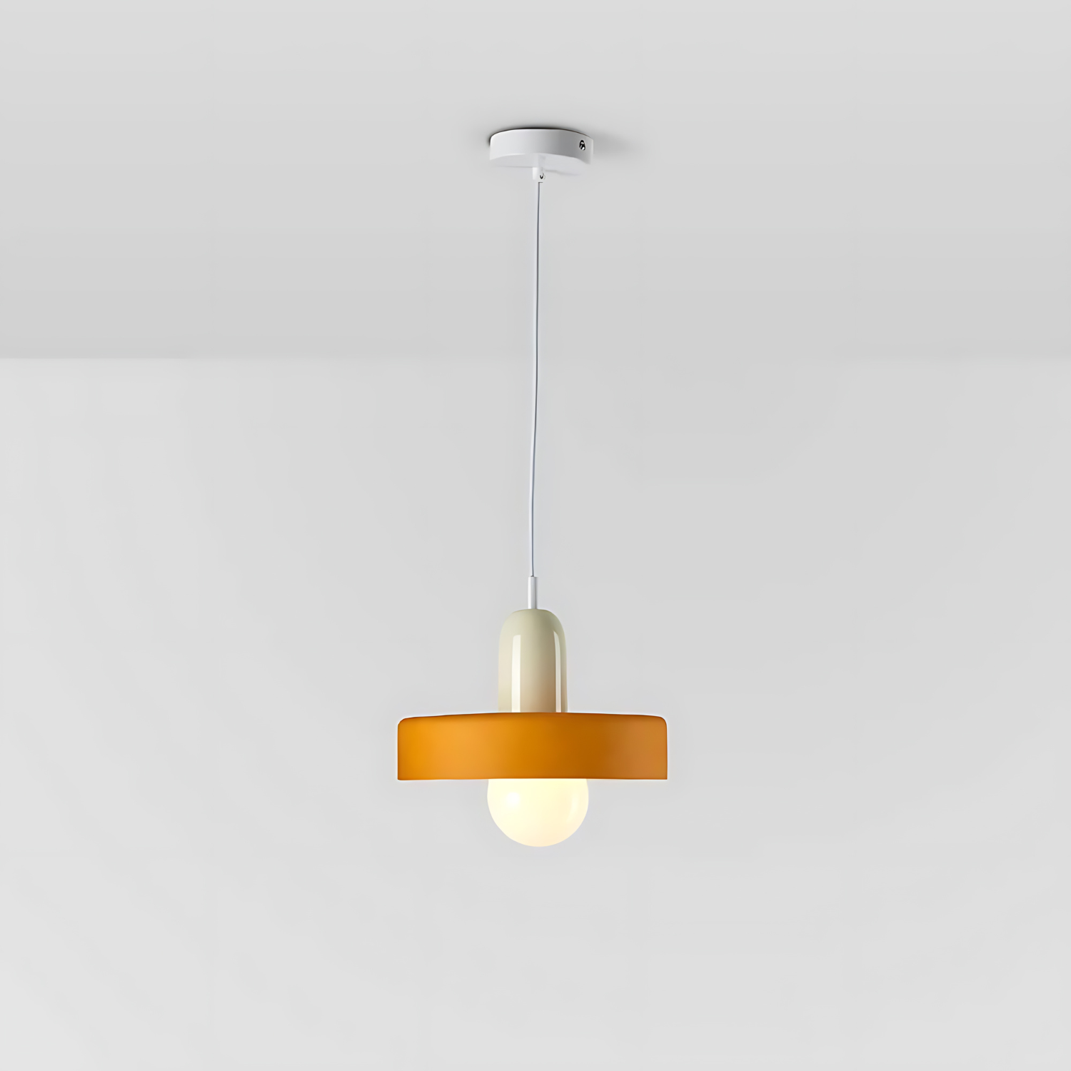 Celeste Pendant Lamp - Metal & Glass Elegance