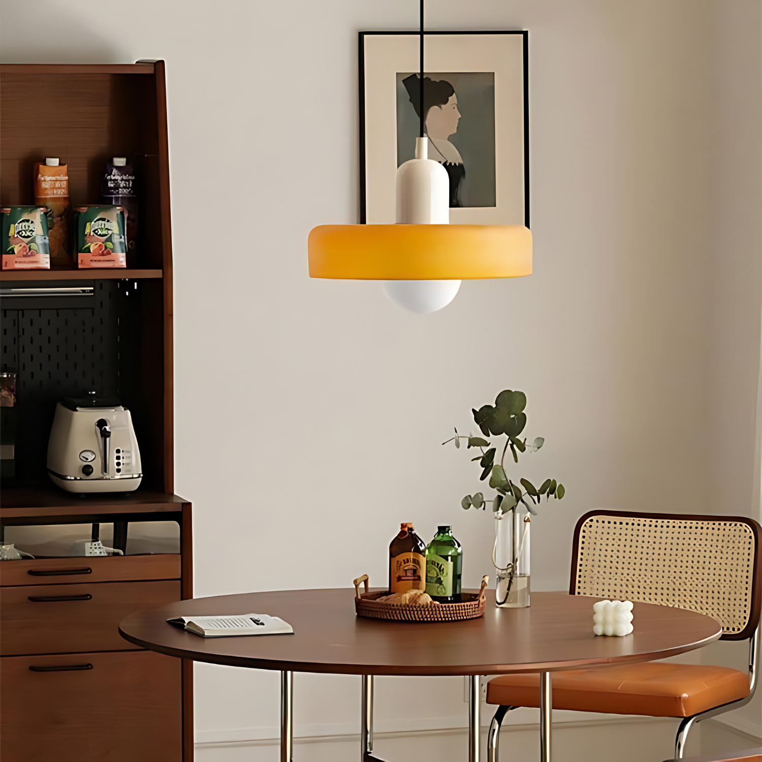 Celeste Pendant Lamp - Metal & Glass Elegance