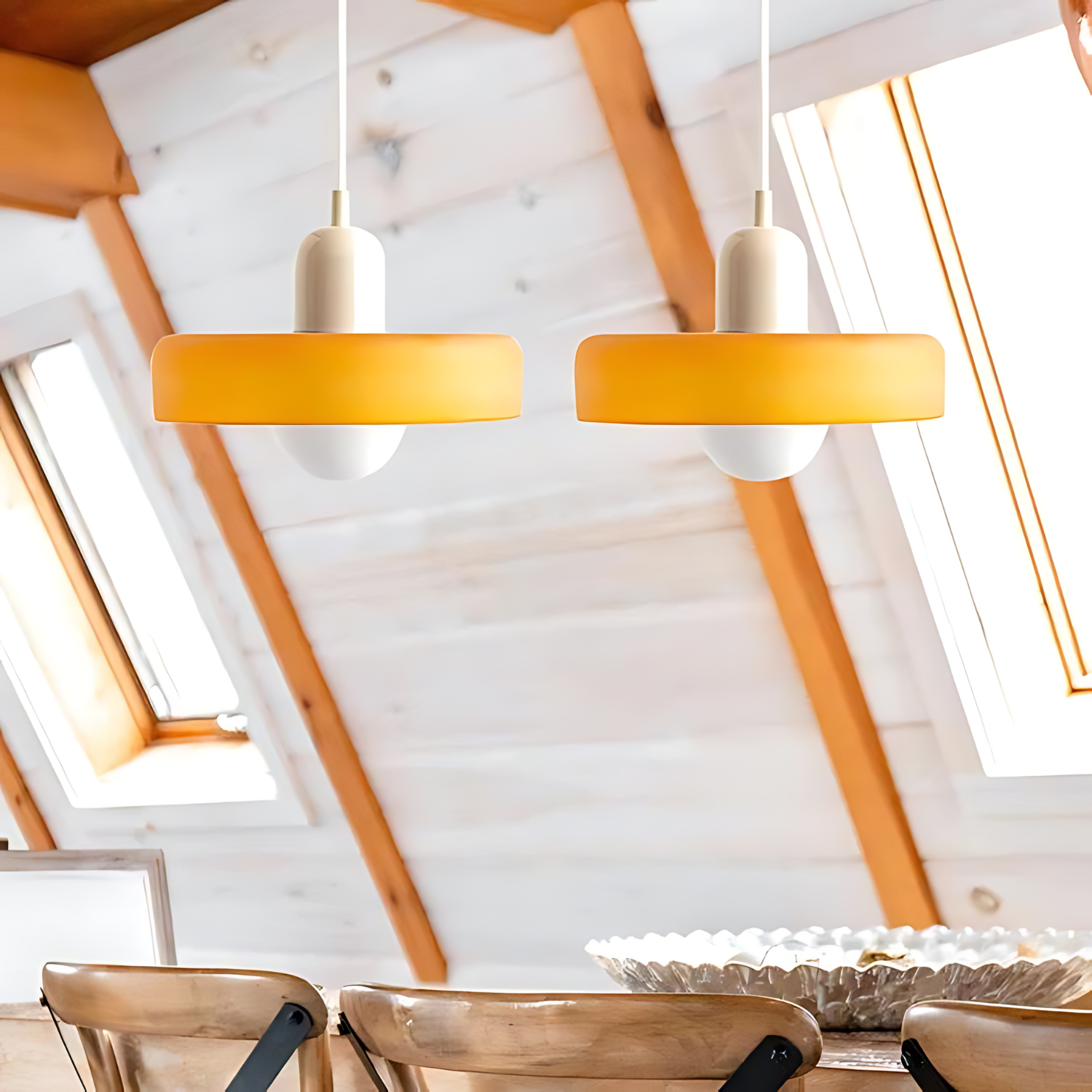 Celeste Pendant Lamp - Metal & Glass Elegance
