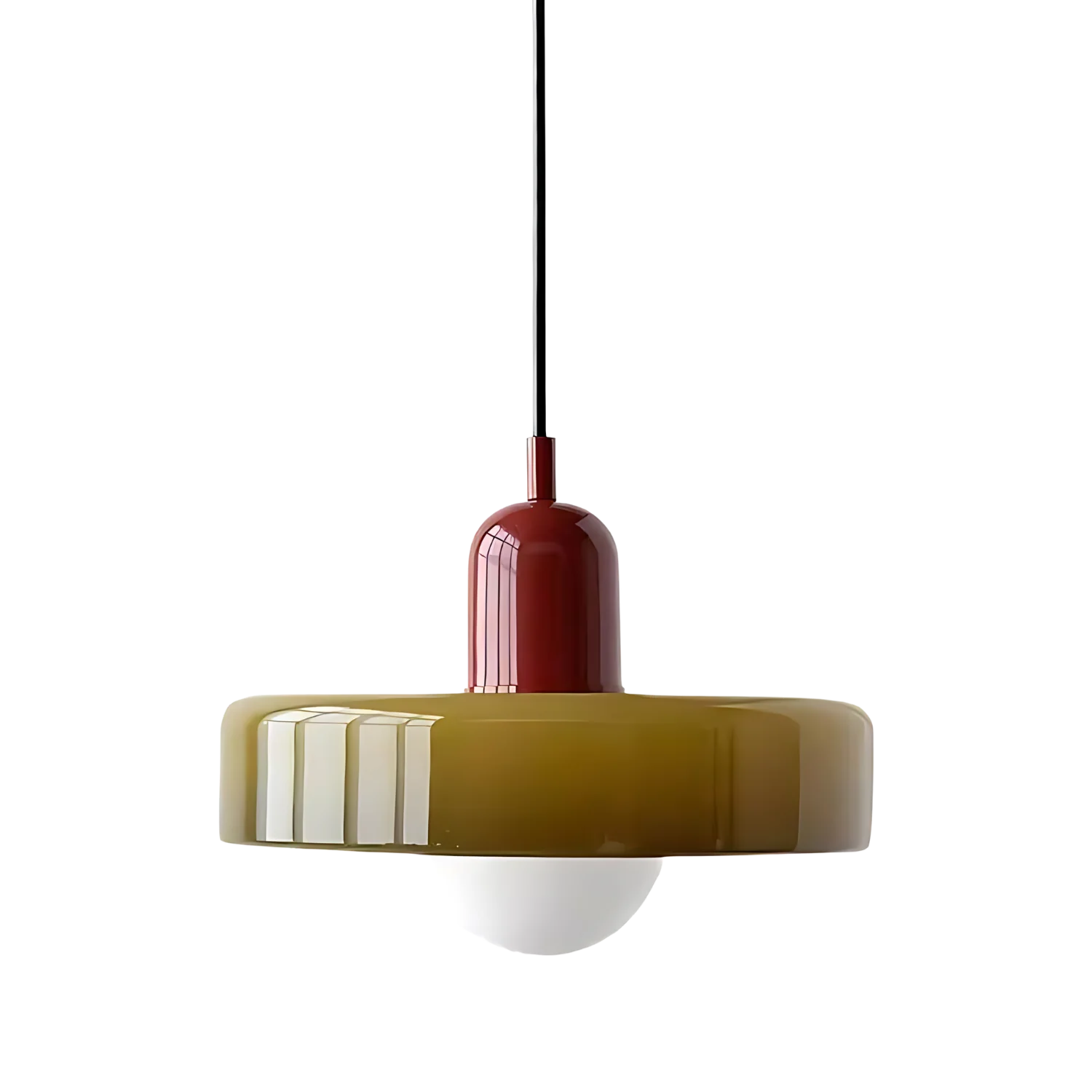 Celeste Pendant Lamp - Metal & Glass Elegance