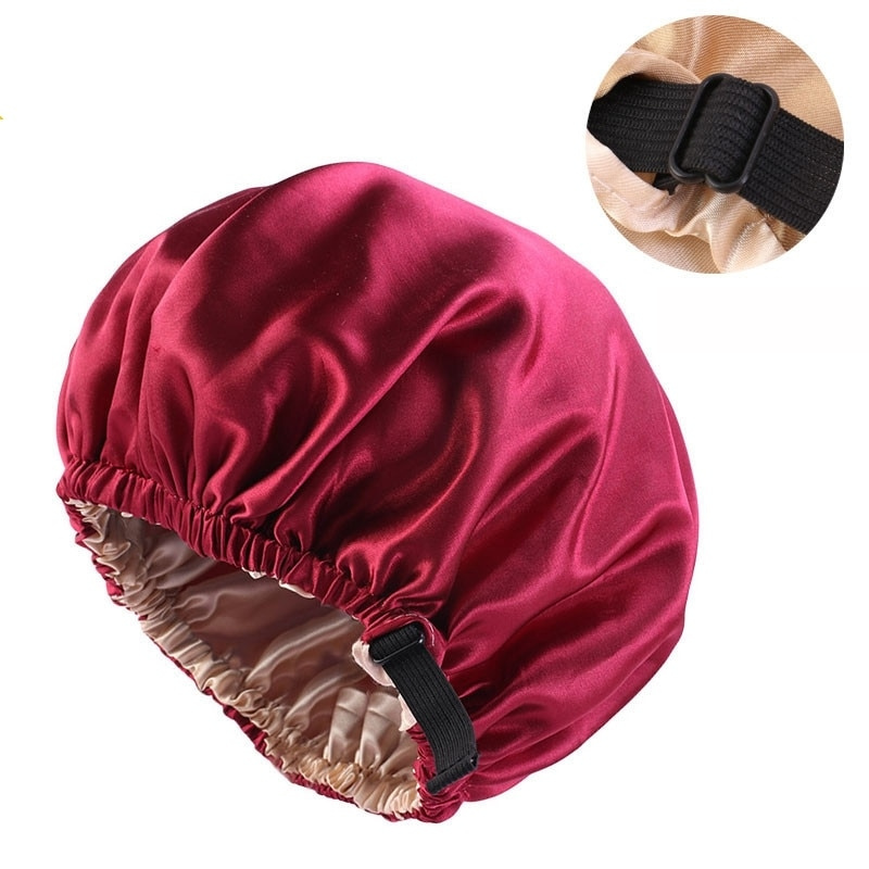 SatinGlow Luxury Satin Hair Bonnet
