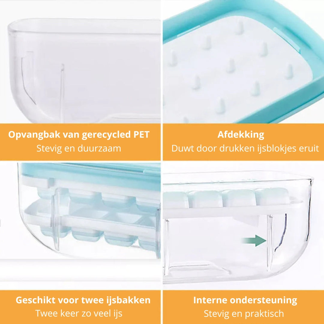 CoolCatcher - Ice Cube Maker with Tray