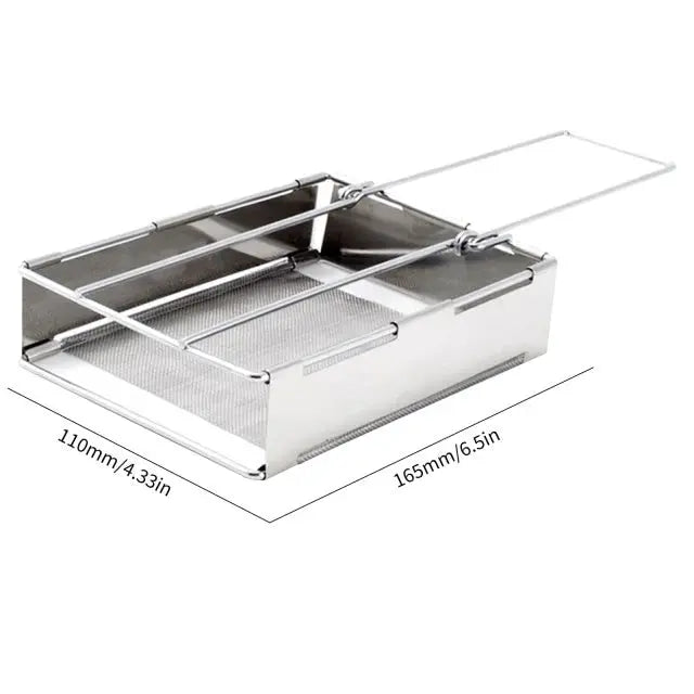 TrailFlame Folding Stainless Steel Wood Stove