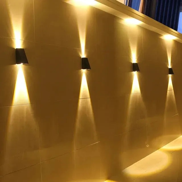 SolarLux Outdoor Lamp - Solar Garden Wall Light