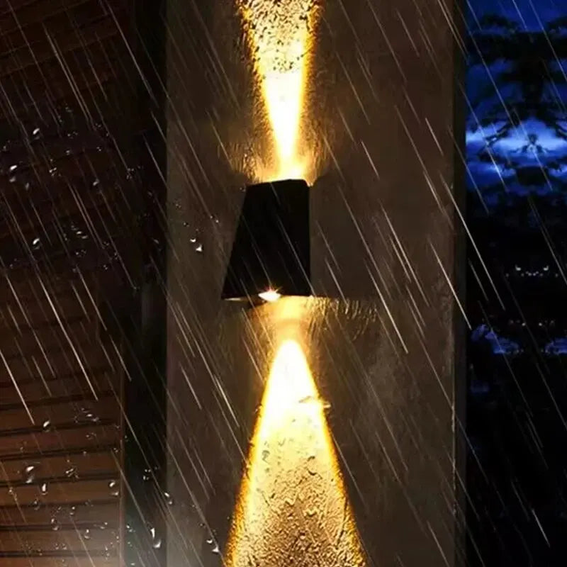 SolarLux Outdoor Lamp - Solar Garden Wall Light