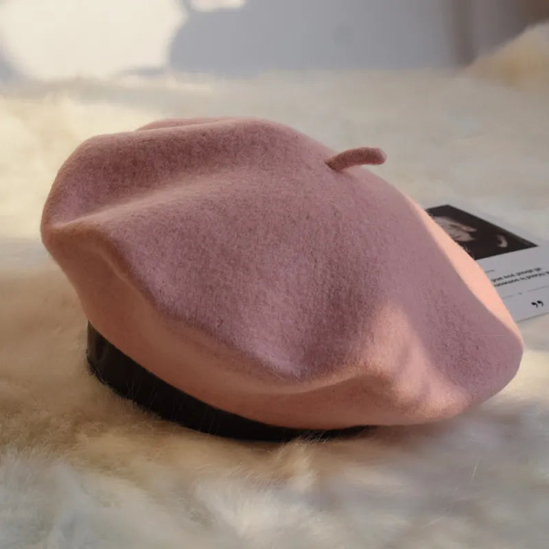 WoolCharm Beret - Luxurious Wool Beret for Winter
