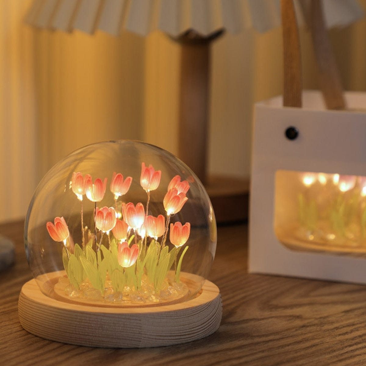 PetalGlow | Charming Soft LED Tulip Night Light for Calming Ambiance 0
