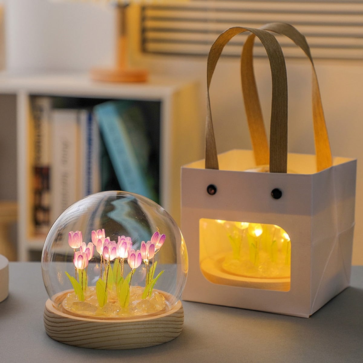 PetalGlow | Charming Soft LED Tulip Night Light for Calming Ambiance 1