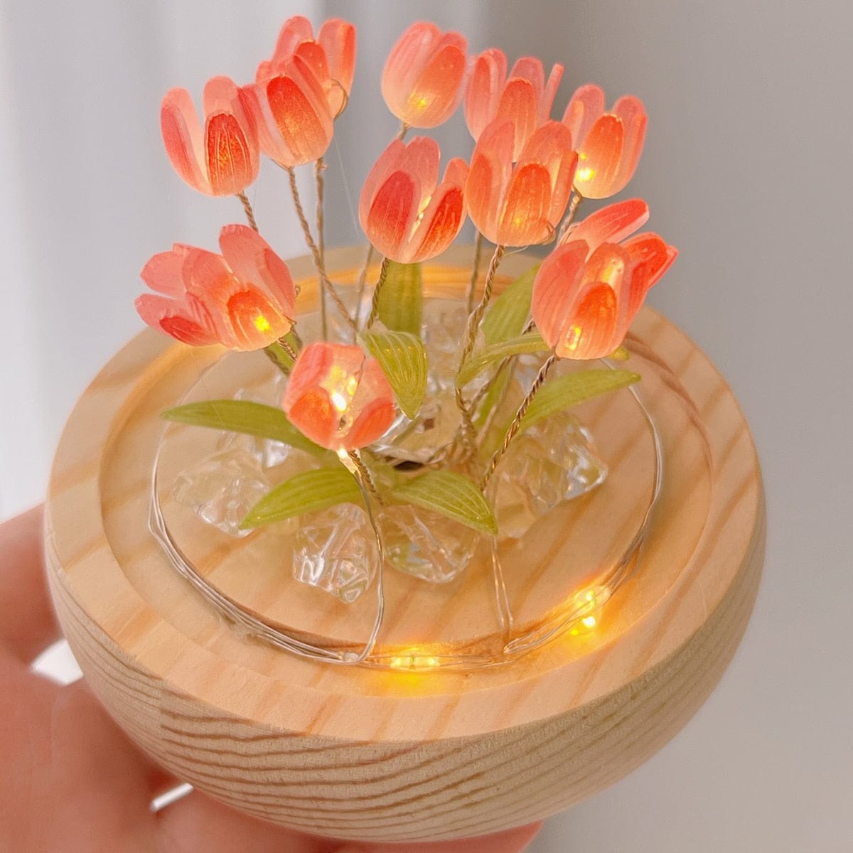 PetalGlow | Charming Soft LED Tulip Night Light for Calming Ambiance 2