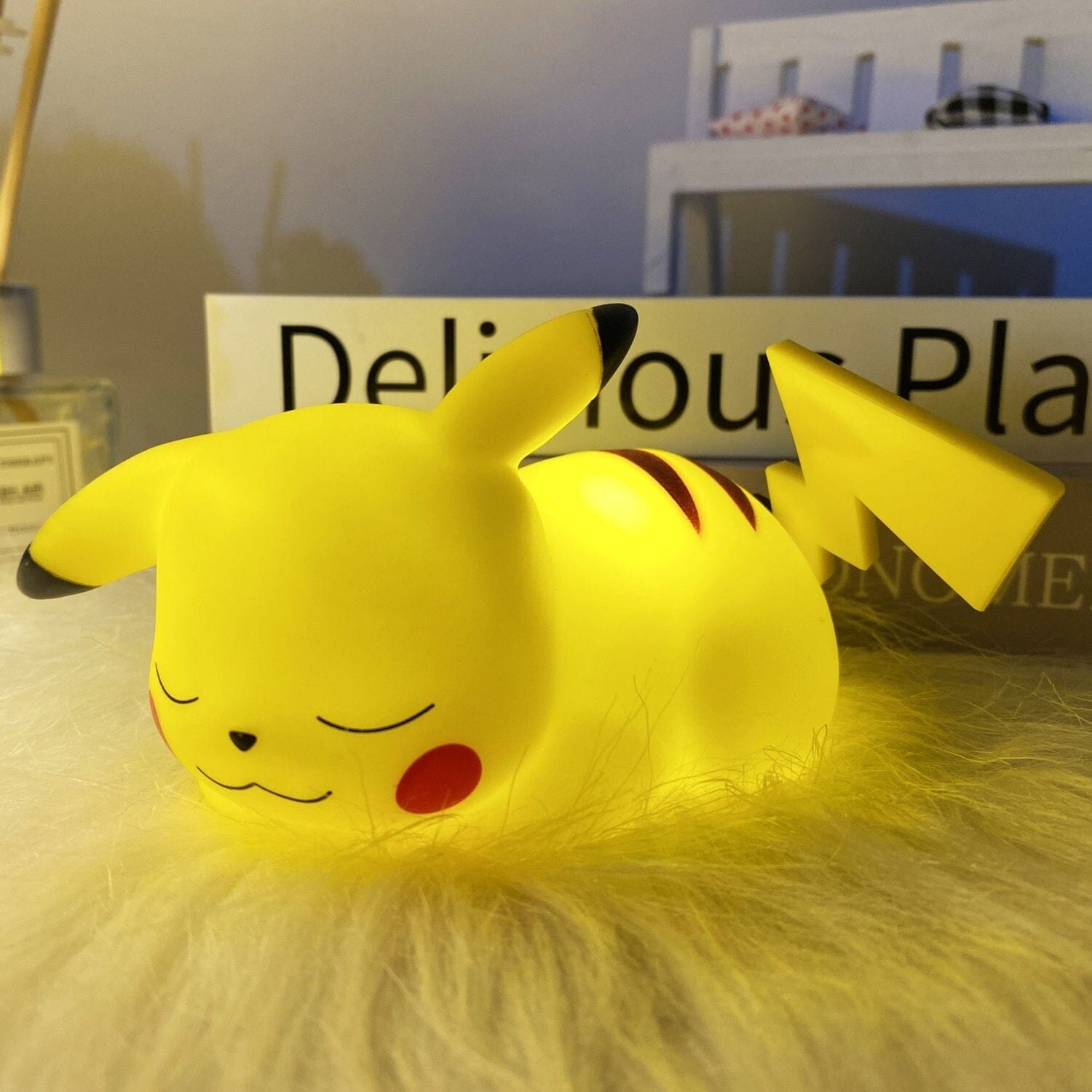 Pikachu | LED Bedside Lamp with Soft Lighting | Fun Night Light for Kids 1