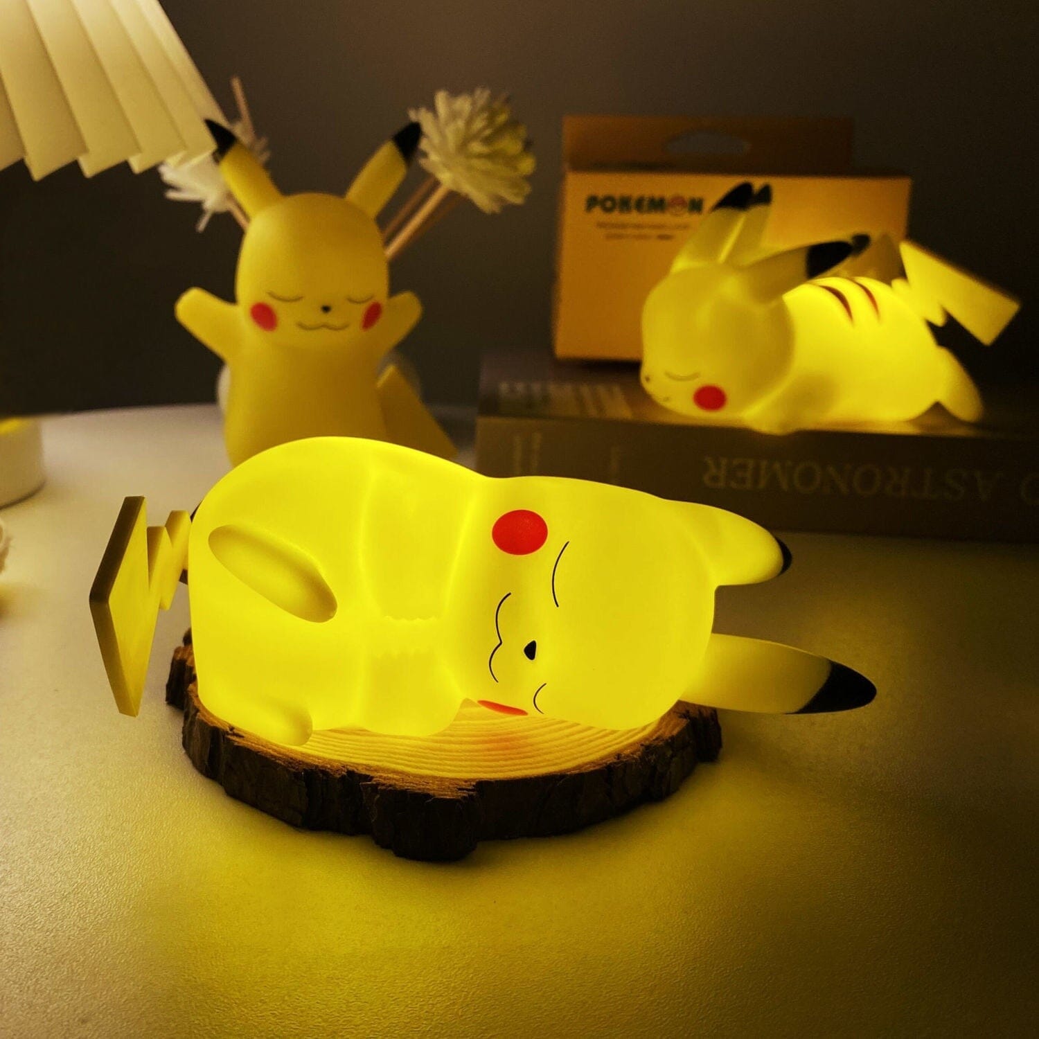 Pikachu | LED Bedside Lamp with Soft Lighting | Fun Night Light for Kids 4