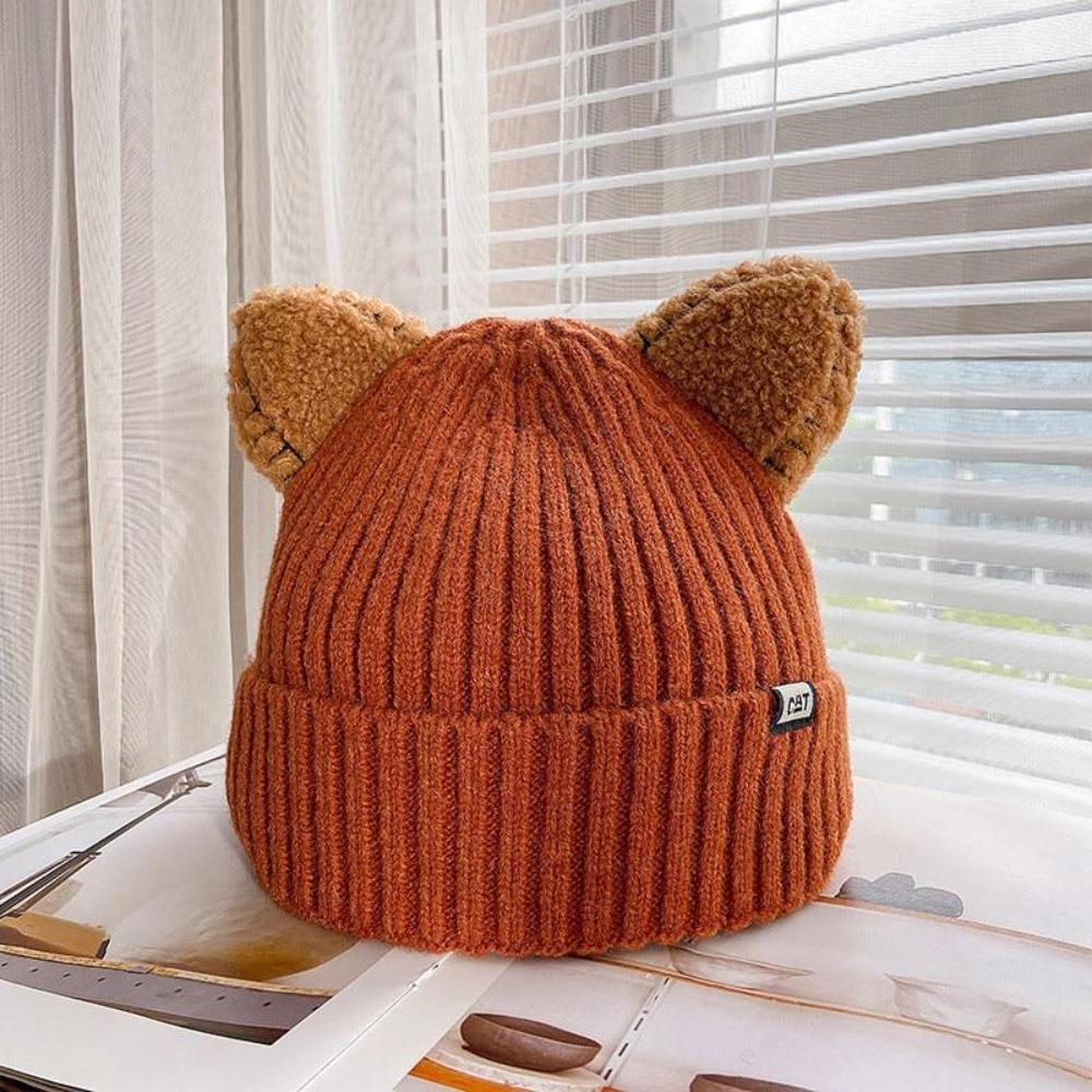 CozyCat Beanie - Cat Ear Knit Winter Hat