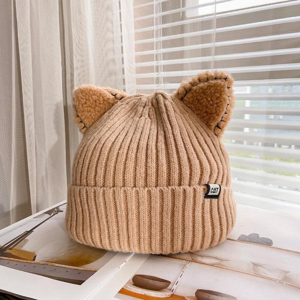 CozyCat Beanie - Cat Ear Knit Winter Hat