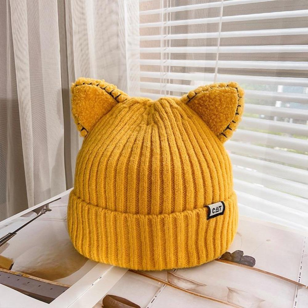 CozyCat Beanie - Cat Ear Knit Winter Hat